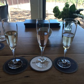 Mumm Napa - The tasting! - Wine Tasting Room Near Me - Rutherford, California