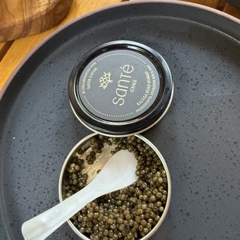 Sante - House imported Caspian Sea caviar - Cocktail Bars Near Me - Houston, Texas