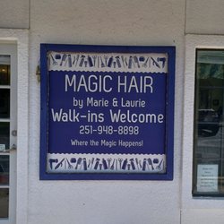 Magic Hair by Marie and Laurie - Signage