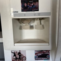 Auto Elite Registration Services - Auto elite stickers on my fridge so everyone who comes over knows where to get there registration services;)