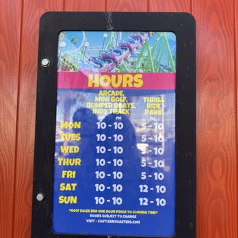 Castles N' Coasters - Hours - Amusement Parks Near Me - Phoenix, Arizona