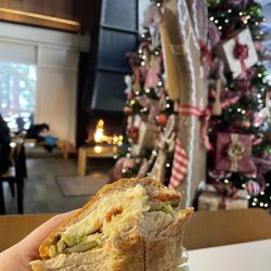 Degnan's Kitchen - Chicken Caprese Sandwhich, toasted. Highly recommend!