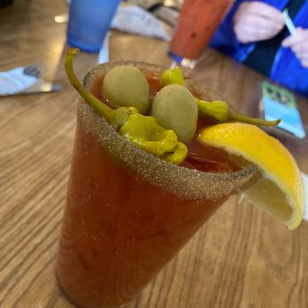 Blue Moose Restaurant - Blue Moose Bloody Mary Pint - Breakfast & Brunch Near Me - Breckenridge, Colorado