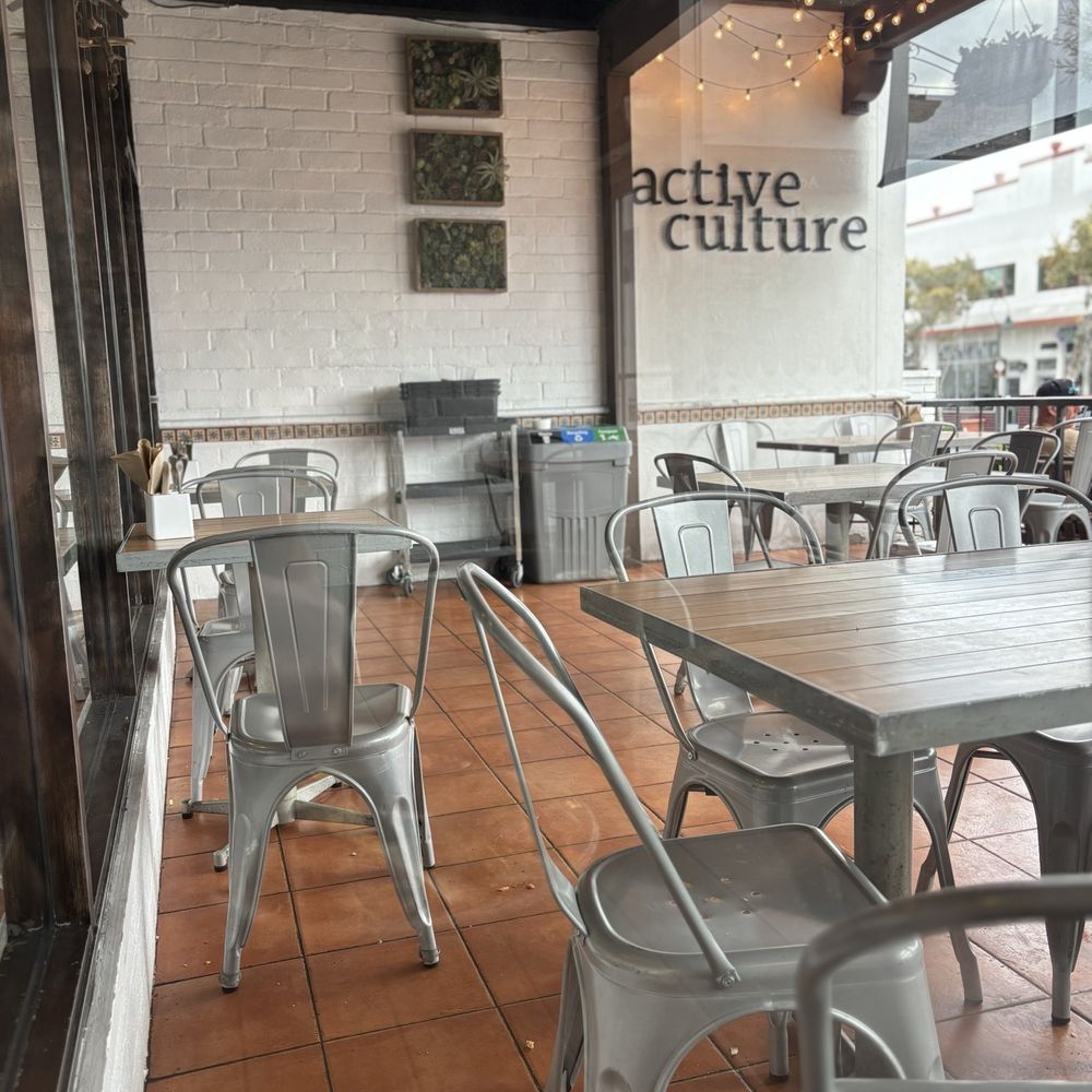 Active Culture - Patio - Vegetarian Near Me - San Clemente, California Active Culture - Patio - Vegetarian Near Me - San Clemente, California
