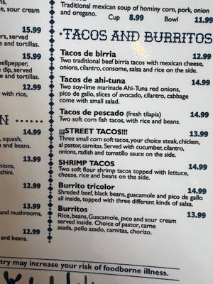 Menu photo 1 La Sierra Annapolis, MD