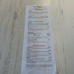 SouthEats Asian Cuisine - Weekly special menu