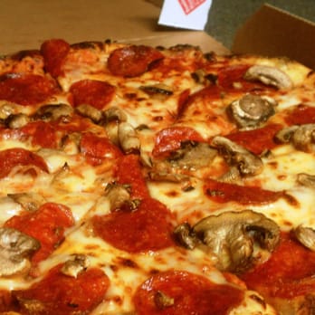 Domino's Pizza - Pepperoni & Mushroom 12" (Medium) ($5.99) - Pizza Near Me - Ithaca, New York Domino's Pizza - Pepperoni & Mushroom 12" (Medium) ($5.99) - Pizza Near Me - Ithaca, New York