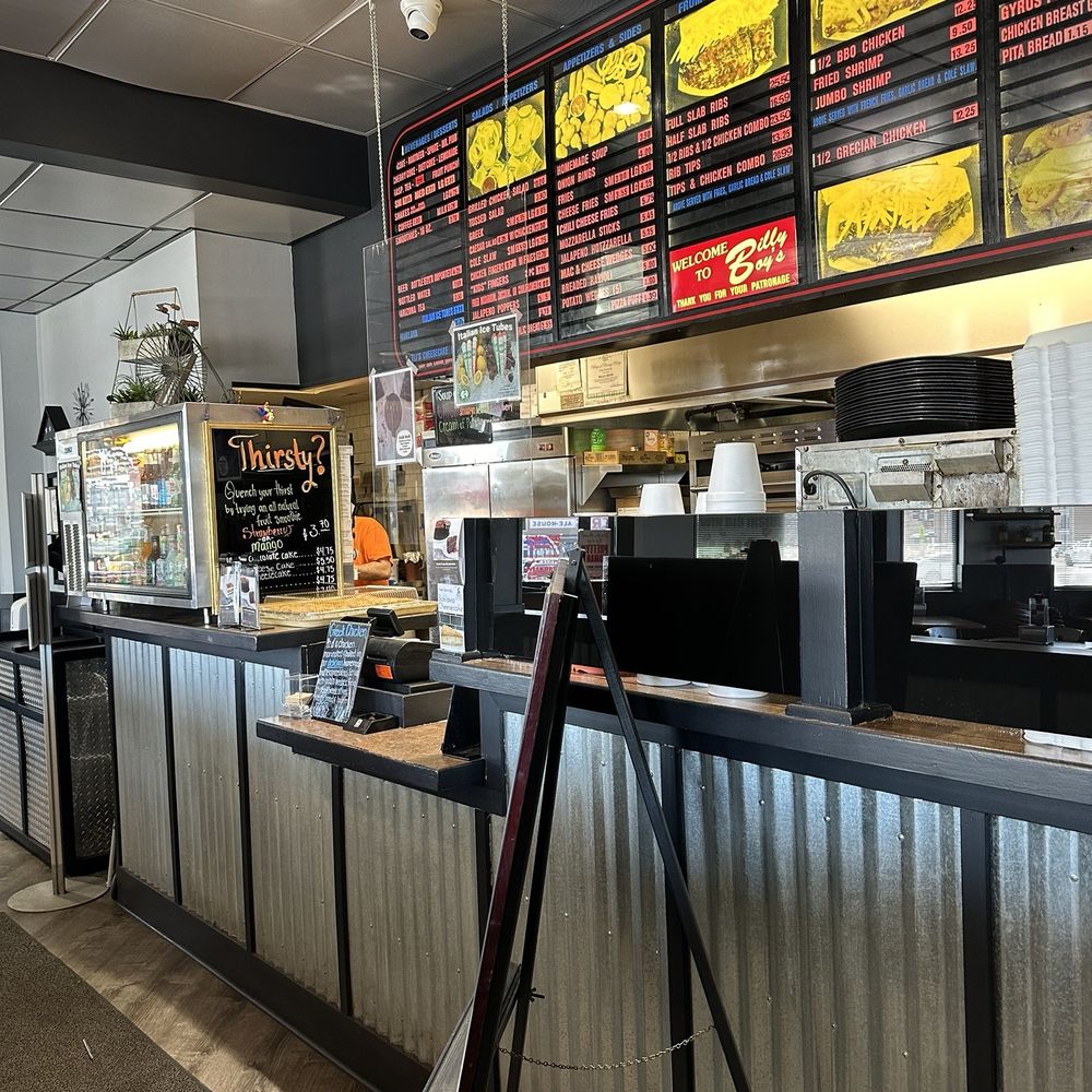 Billy Boy's - the counter and menus - Barbeque Near Me - Oak Lawn, Illinois Billy Boy's - the counter and menus - Barbeque Near Me - Oak Lawn, Illinois
