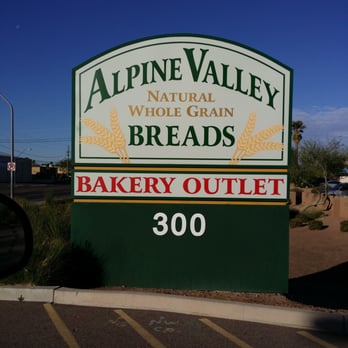 Alpine Valley Bread - Sign visible from the road. - Bakeries Near Me - Mesa, Arizona