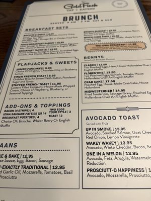 Menu photo 1 Goldfinch Tap + Eatery Marion, IA