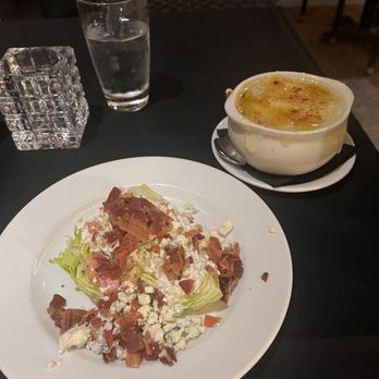 Sullivan's Steakhouse - Wedge salad and French onion soup (REALLY good ) - Steakhouses Near Me - Palm Desert, California Sullivan's Steakhouse - Wedge salad and French onion soup (REALLY good ) - Steakhouses Near Me - Palm Desert, California