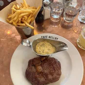 Café Belloy - Ribeye steak & fries - Cafes Near Me - Paris, 75 Café Belloy - Ribeye steak & fries - Cafes Near Me - Paris, 75