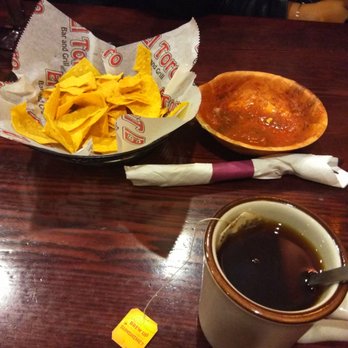 El Toro Mexican Restaurant - Chips and salsa for the guest. - Mexican Near Me - Huber Heights, Ohio