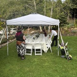 Bella Event Rentals - Dinner table & tent