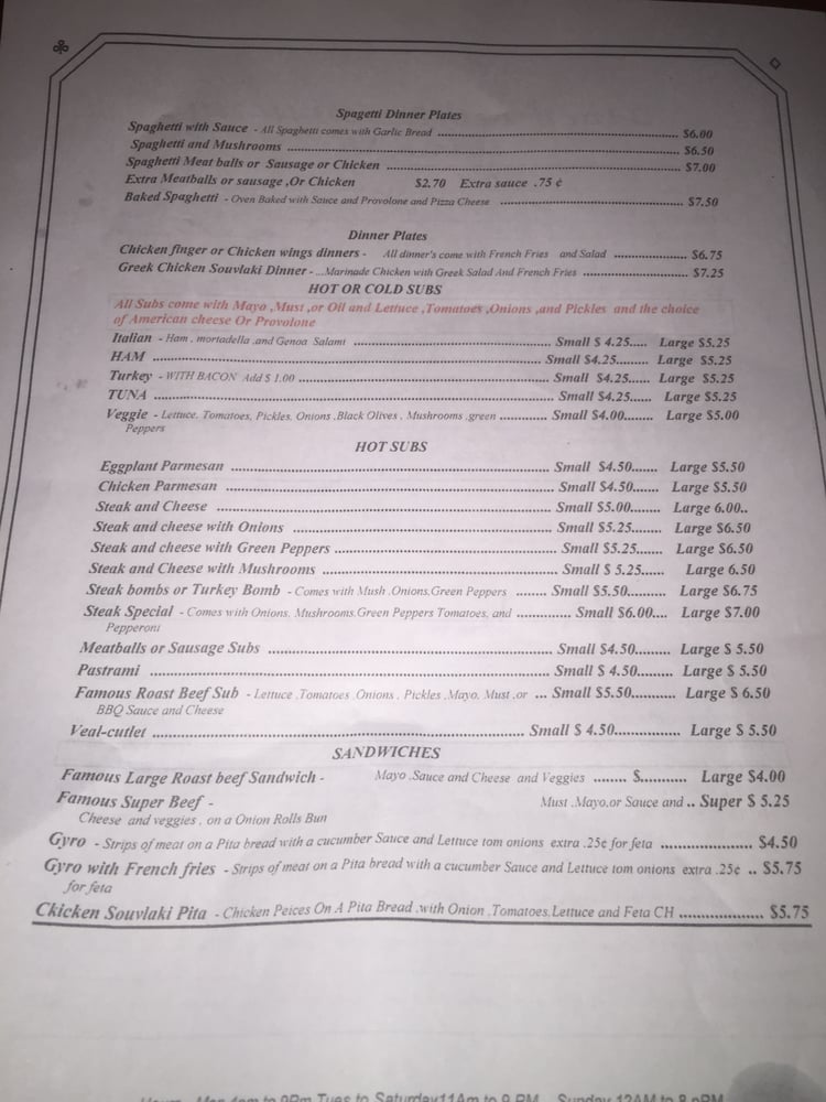 DELUXE HOUSE OF PIZZA Updated October 2024 13 Reviews 70 Meadow