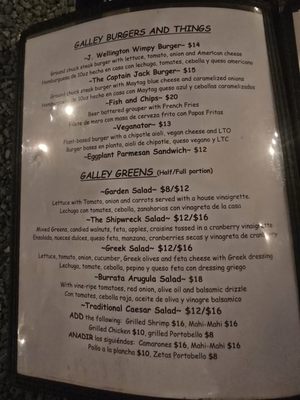Menu photo 1 Shipwreck Bar & Grill Rincon, PR