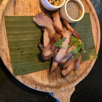 Jumpa Lao Thai Bistro - Grilled pork neck - Laotian Near Me - Las Vegas, Nevada Jumpa Lao Thai Bistro - Grilled pork neck - Laotian Near Me - Las Vegas, Nevada