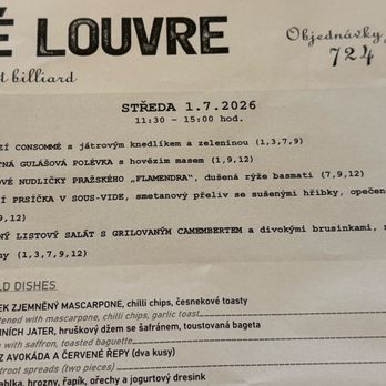 Café Louvre - Cafes Near Me - Prague, Puerto Rico
