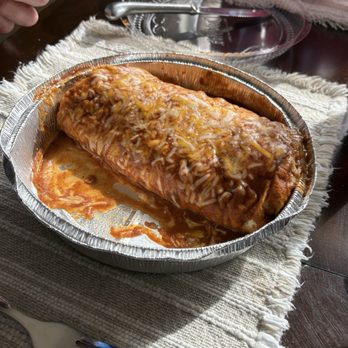 Costa Vida - Grilled steak wet burrito- husband couldn't finish it all. - Mexican Near Me - Cedar City, Utah