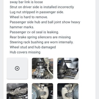 Big O Tires - List of problems after work at Big O - Tires Near Me - Reno, Nevada