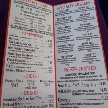 Snarfburger - Menu - Burgers Near Me - Denver, Colorado Snarfburger - Menu - Burgers Near Me - Denver, Colorado