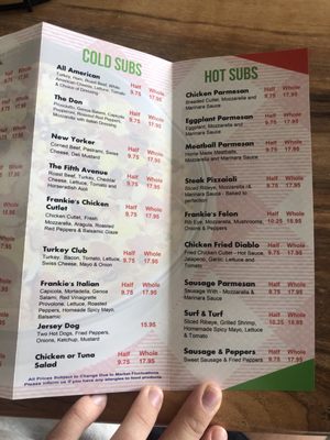 Menu photo 3 Frankie's Italian Deli Naples, FL Menu photo 3 Frankie's Italian Deli Naples, FL