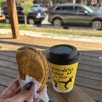 787 Coffee - Chicken empanada - Cafes Near Me - Houston, Texas