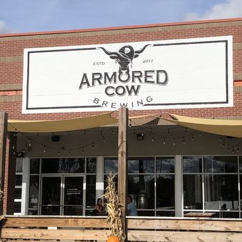 Armored Cow Brewing - Outdoor patio - Breweries Near Me - Charlotte, North Carolina