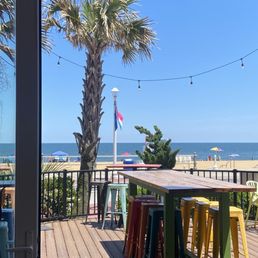 View from the bar
