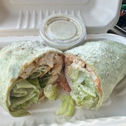 Spicy California Caesar Wrap