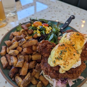 Popping Yolk Cafe - Hot chicken Benedict - Cafes Near Me - Brea, California Popping Yolk Cafe - Hot chicken Benedict - Cafes Near Me - Brea, California