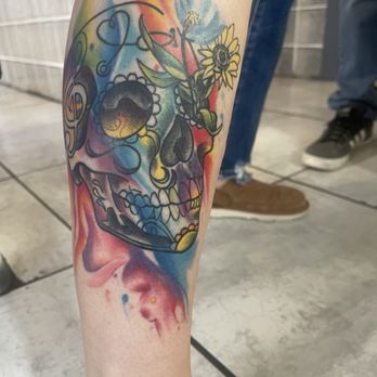 Ink Machine - Skull - Tattoo Near Me - Lincoln, Nebraska Ink Machine - Skull - Tattoo Near Me - Lincoln, Nebraska