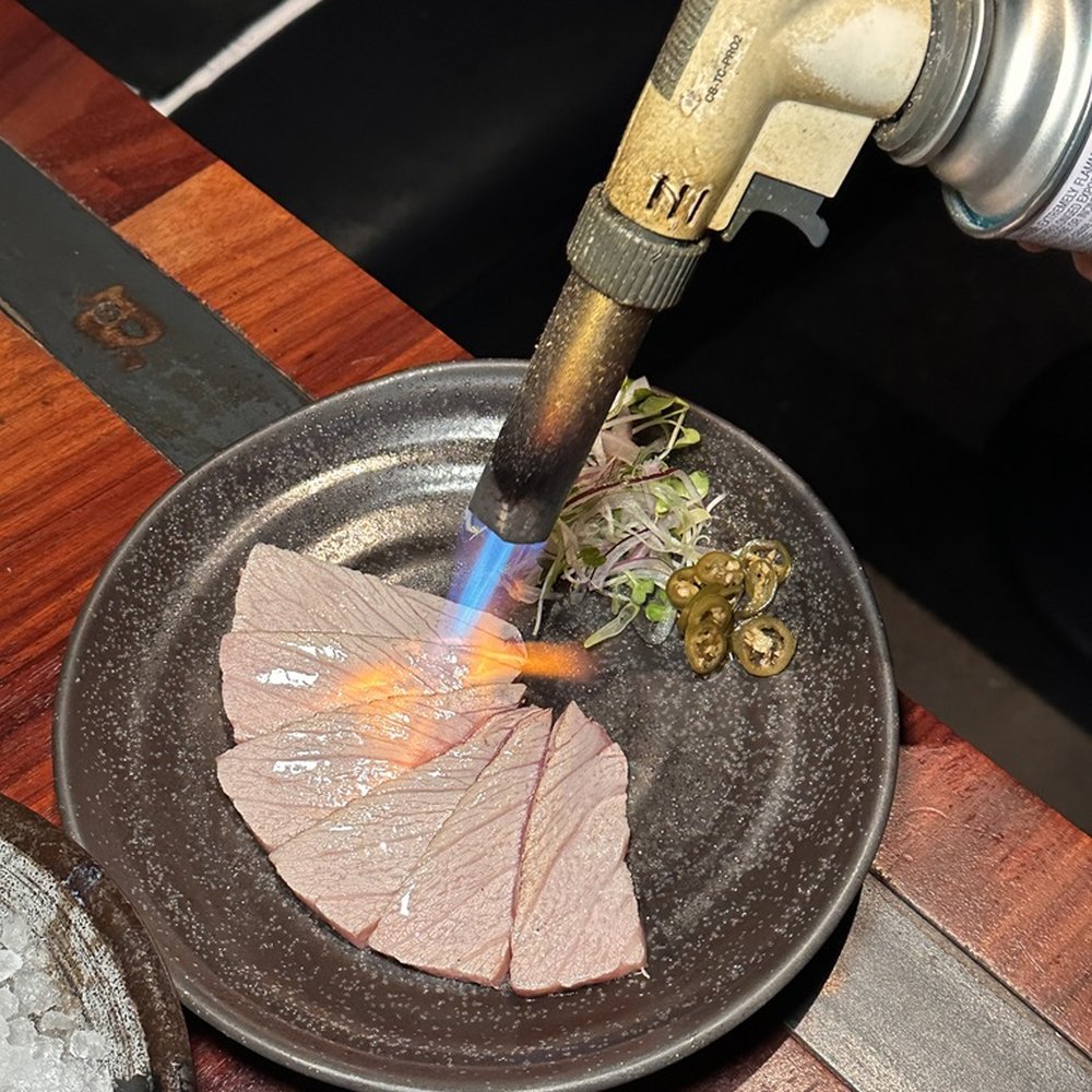 Shirubē - Aburi Otoro Carpaccio - Izakaya Near Me - Santa Monica, California Shirubē - Aburi Otoro Carpaccio - Izakaya Near Me - Santa Monica, California