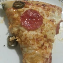 Pizza Hut - This is what they call a pepperoni and jalapeno pizza