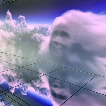 Summit One Vanderbilt - 3D face photo in the digital clouds - Observatories Near Me - New York, New York