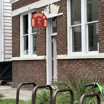 Kudu Coffee & Craft Beer - Exterior.  Cute branding. - Cafes Near Me - Charleston, South Carolina