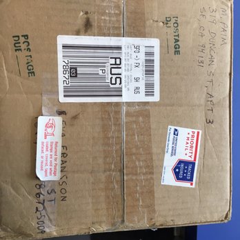 US Post Office - They failed to put the postage on the package. - Post Offices Near Me - Burlingame, California
