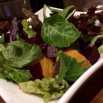 Shizen - Beet Salad w/ tofu, orange, yuzu barley miso dressing | $10 - Sushi Bars Near Me - San Francisco, California Shizen - Beet Salad w/ tofu, orange, yuzu barley miso dressing | $10 - Sushi Bars Near Me - San Francisco, California