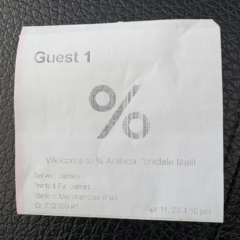 Arabica - Guest #1 !!! - Coffee & Tea Near Me - North York, Ontario