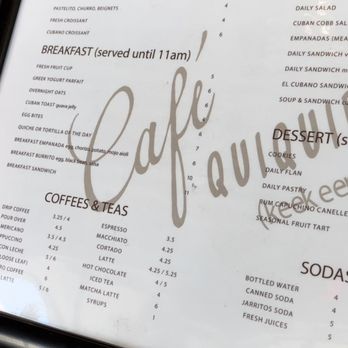 Cafe Quiquiriqui - Menu - Coffee & Tea Near Me - Tampa, Florida Cafe Quiquiriqui - Menu - Coffee & Tea Near Me - Tampa, Florida