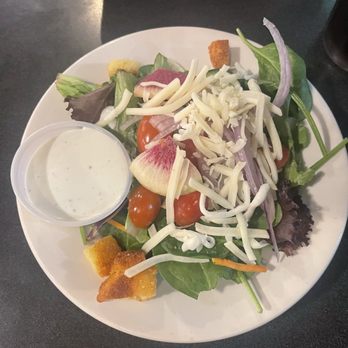 Pop's Public House - Petite House Salad with Blue Cheese dressing - New American Near Me - Gilroy, California