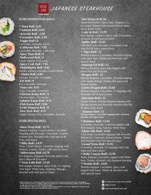 Menu photo 3 Yoimi Sushi & Hibachi Twinfalls,, ID Menu photo 3 Yoimi Sushi & Hibachi Twinfalls,, ID