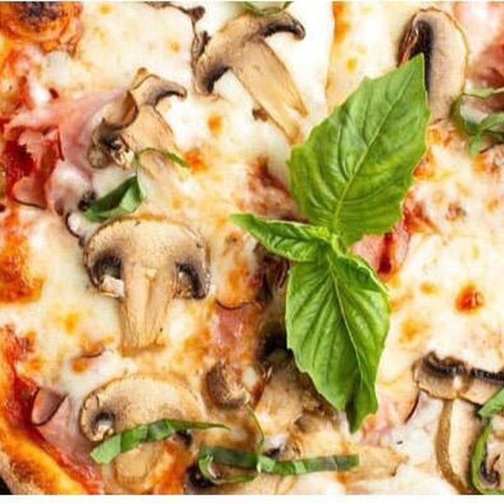 Cotto Pizza - Pizza with ham and mushrooms - Pizza Near Me - Doral, Florida Cotto Pizza - Pizza with ham and mushrooms - Pizza Near Me - Doral, Florida
