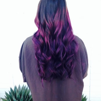Lux Aveda Salon/Spa - Purple ombre - Hair Salons Near Me - Fullerton, California Lux Aveda Salon/Spa - Purple ombre - Hair Salons Near Me - Fullerton, California