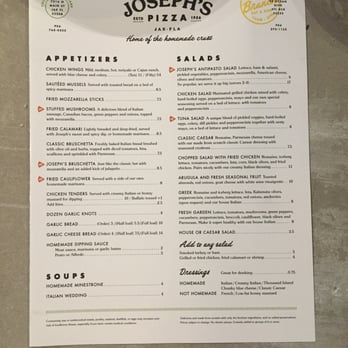 Joseph's Pizza - Pizza Near Me - Jacksonville, Florida Joseph's Pizza - Pizza Near Me - Jacksonville, Florida