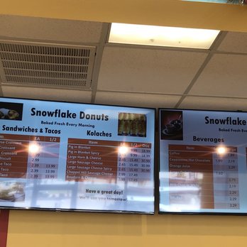 Snowflake Donuts - Part of current menu - Donuts Near Me - Katy, Texas