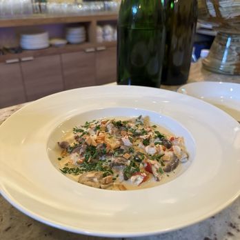 Caché - Shiitake and lobster fricassee - French Near Me - San Francisco, California Caché - Shiitake and lobster fricassee - French Near Me - San Francisco, California