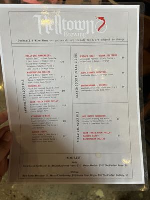 Menu photo 8 Helltown Brewing Pittsburgh, PA Menu photo 8 Helltown Brewing Pittsburgh, PA