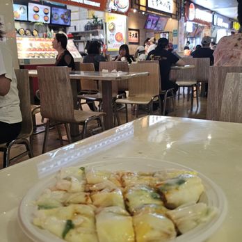 Joe's Steam Rice Roll - Shrimp and egg steamed roll - Dim Sum Near Me - Flushing, New York Joe's Steam Rice Roll - Shrimp and egg steamed roll - Dim Sum Near Me - Flushing, New York