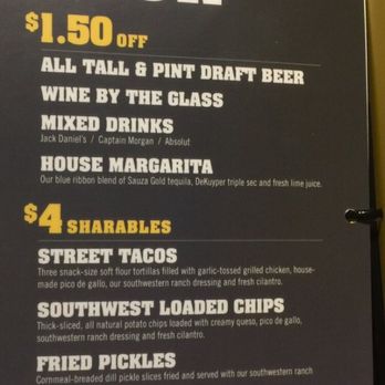 Buffalo Wild Wings - Happy hour is from 2pm-7pm! - Sports Bars Near Me - Ewa Beach, Hawaii Buffalo Wild Wings - Happy hour is from 2pm-7pm! - Sports Bars Near Me - Ewa Beach, Hawaii